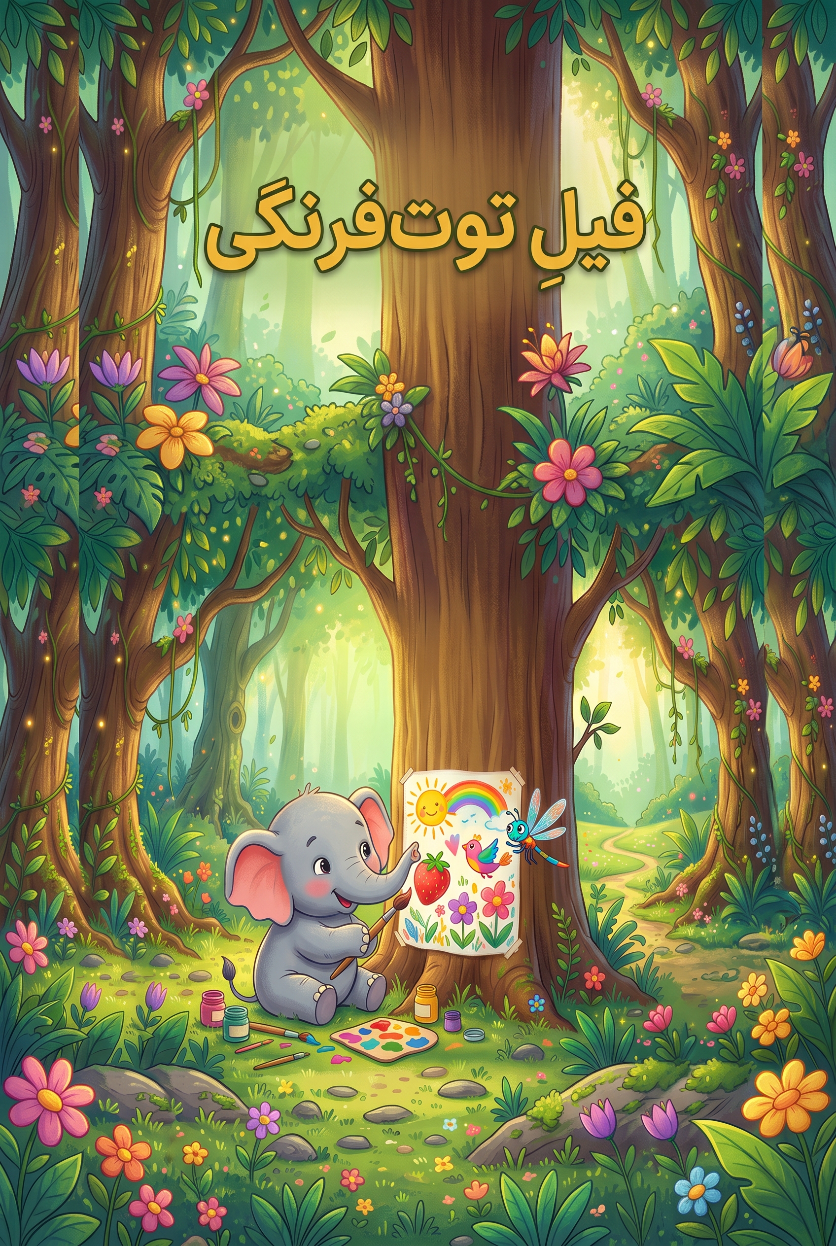 فیل توت فرنگی